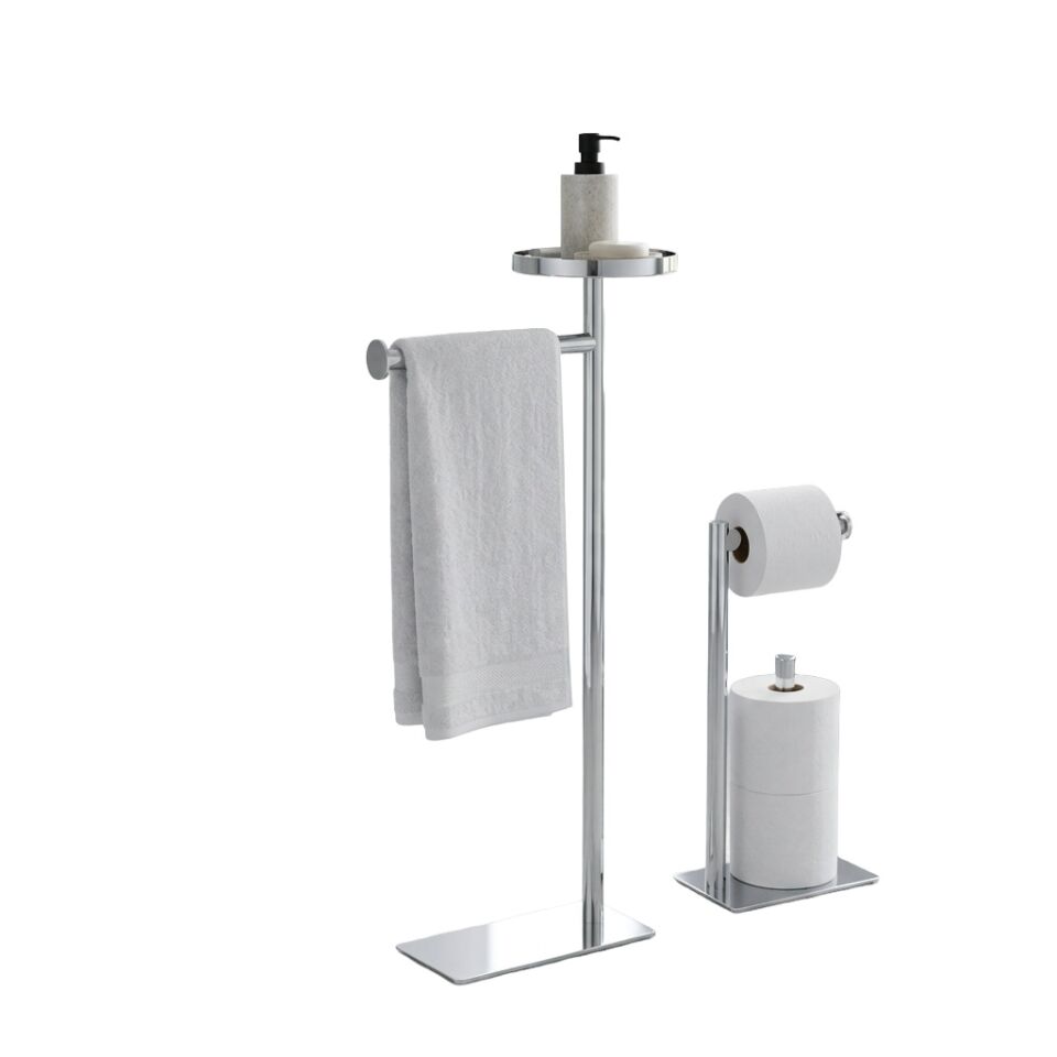 Aukahome 2'li Metal Banyo Standı