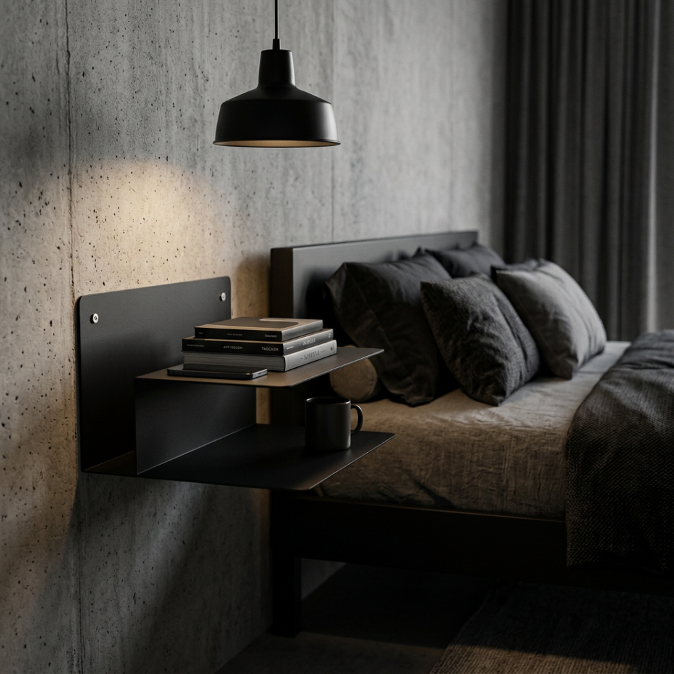 Aukahom Metal Duvar Rafı Modelleri