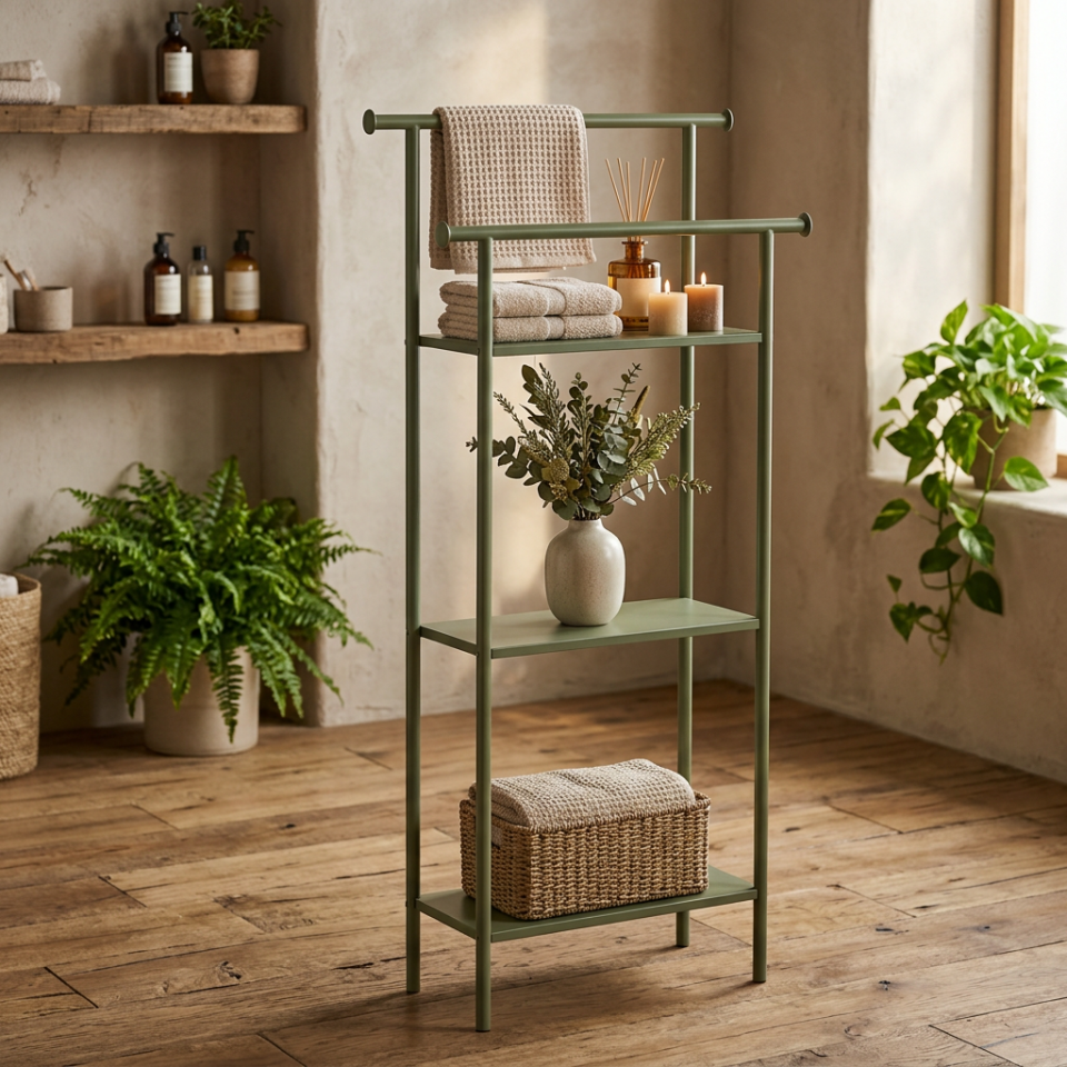 Aukahome Metal Raflı Ünite