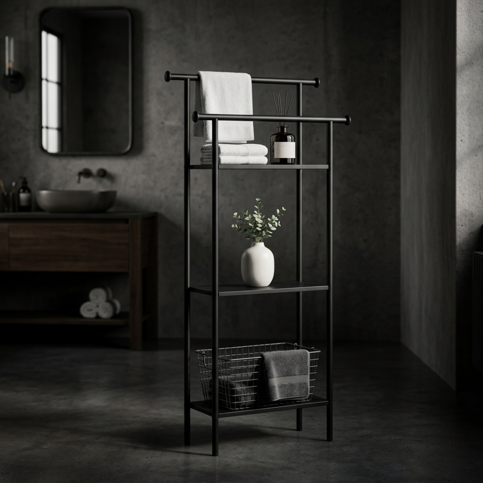 Aukahome Metal Raflı Ünite