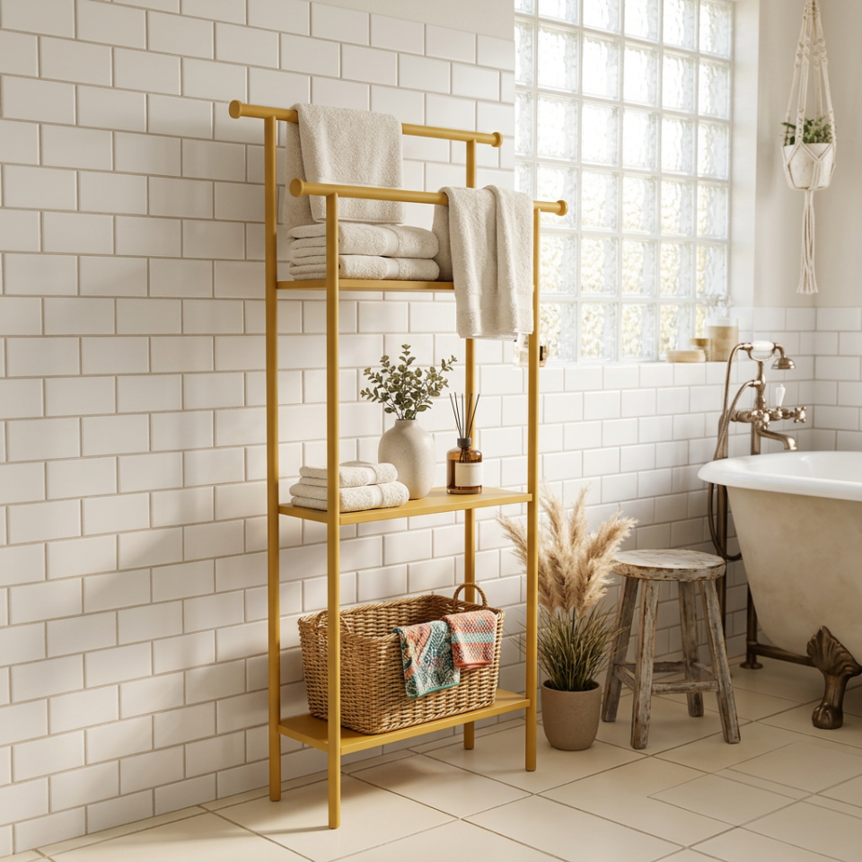 Aukahome Metal Raflı Ünite