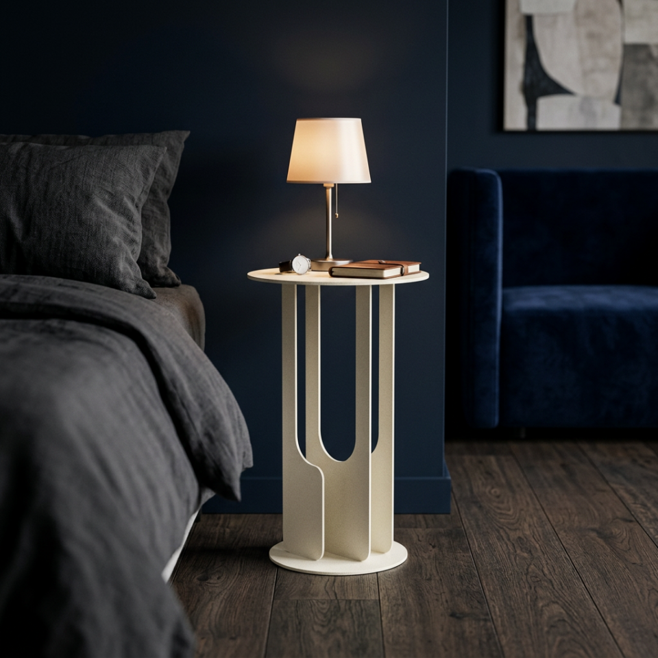 Aukahome Amorf Metal Sehpa