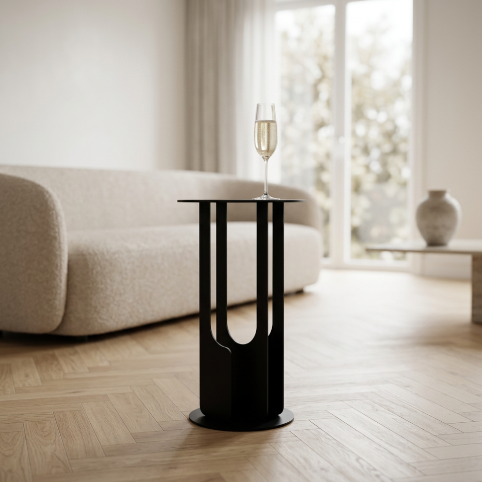 Aukahome Amorf Metal Sehpa
