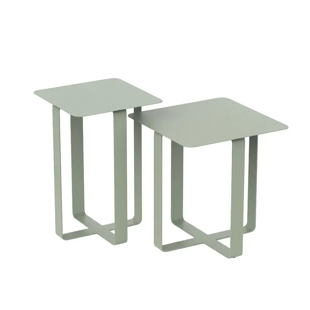 Aukahom Twin 2'li Set 42 × 42 × 45 cm - Yeşil