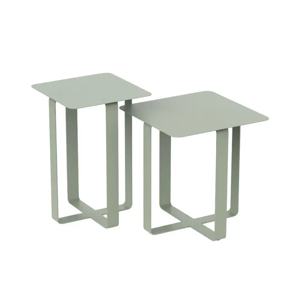 Aukahom Twin 2'li Set 42 × 42 × 45 cm - Yeşil