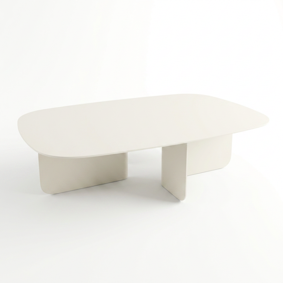 Aukahom - Modus Orta Sehpa 34 cm - Bej