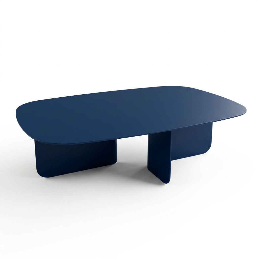 Aukahom - Modus Orta Sehpa 34 cm - Mavi