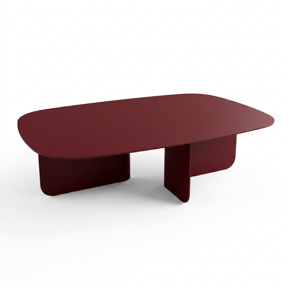 Aukahom - Modus Orta Sehpa 41 cm - Kırmızı