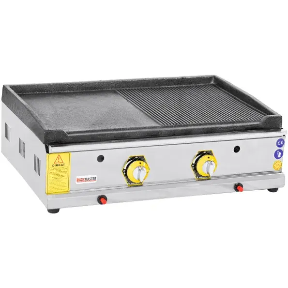 Aukahom - 50 cm Elektrikli Döküm Izgara