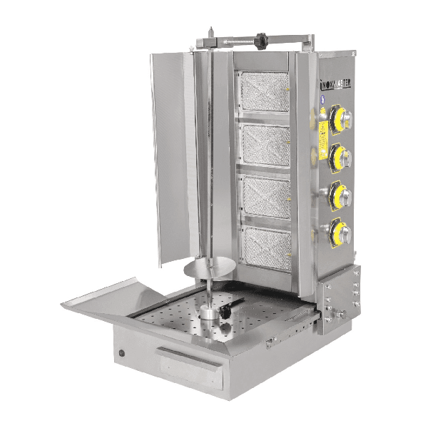 Aukahom - 4’lü Alttan Motorlu Döner Ocağı