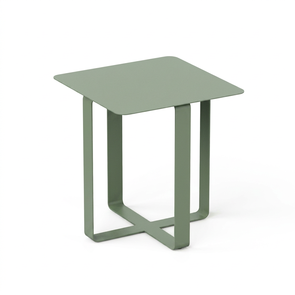 Aukahom X Metal Sehpa Yeşil