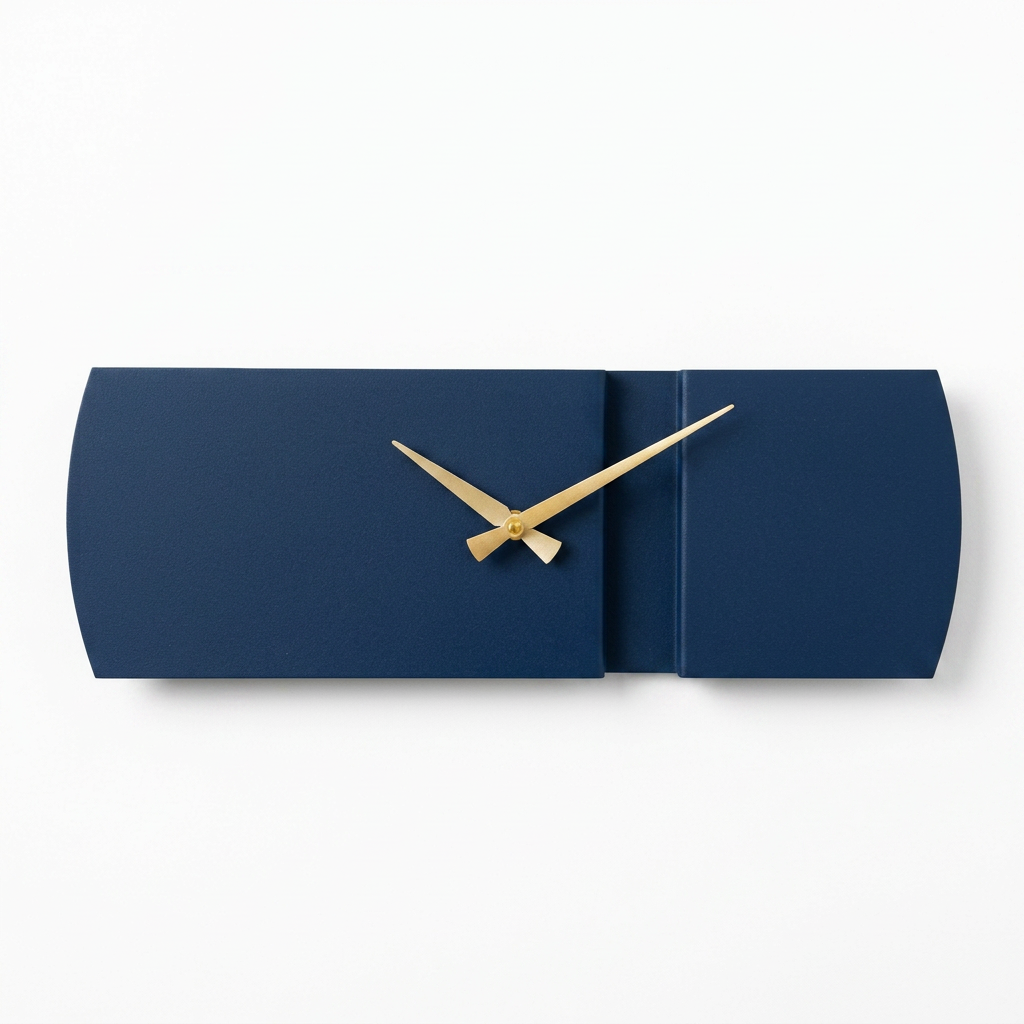 Aukahom Recta Saat 46 x 16 cm - Mavi