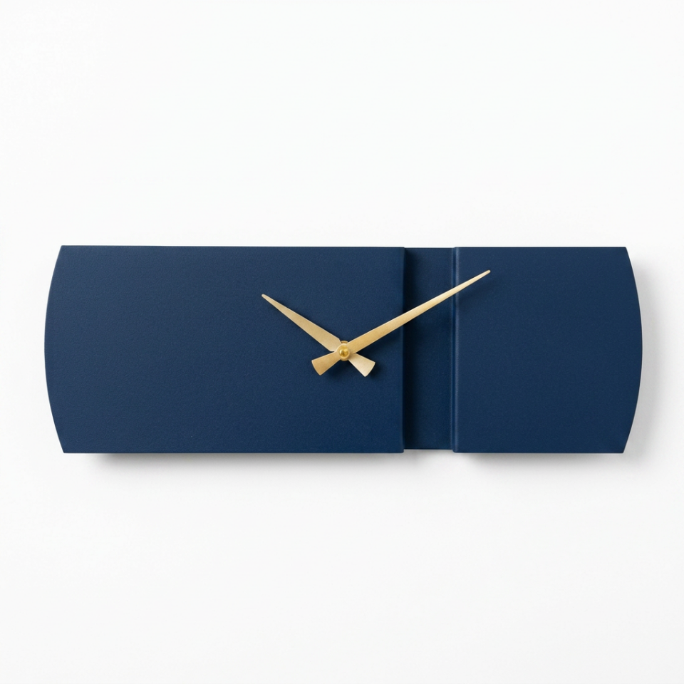 Aukahom Recta Saat 67 x 22 cm - Mavi